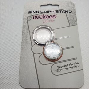 NWT Clear Rhinestone Ring Grip & Stand by Nuckees Trends